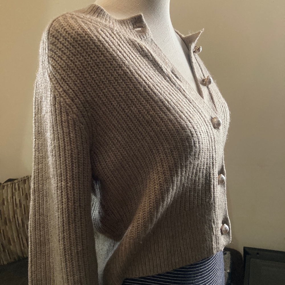 Abercrombie & Fitch Crewneck Cardigan